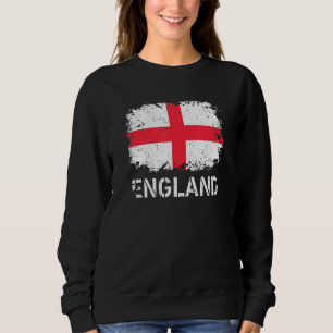 England T-Shirt Britische Flagge Souvenir Kostüme  Sweatshirt