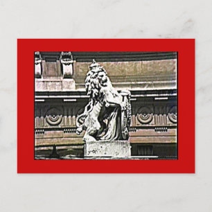 England The London Buckingham Palace Road Lion 198 Postkarte