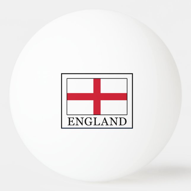 England Tischtennisball (Vorderseite)