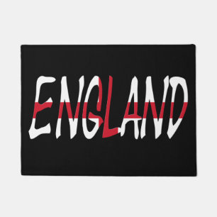 England überlagert sich auf Englisch Flag Doormat Fußmatte