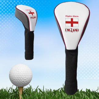 England und Englisch Flag Red Personalization Golf Headcover