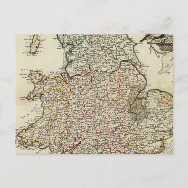 England und Wales 2 Postkarte (Vorderseite)