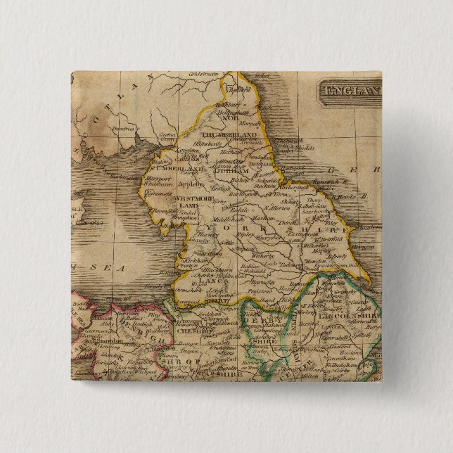 England und Wales 3 Button (Vorderseite)