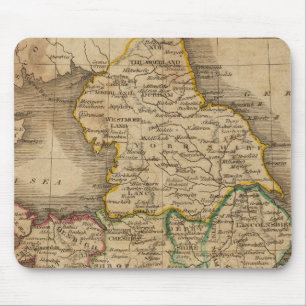 England und Wales 3 Mousepad