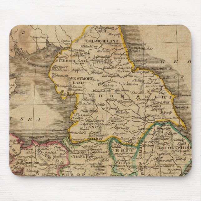 England und Wales 3 Mousepad (Vorne)