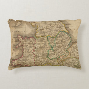 England und Wales 4 Dekokissen