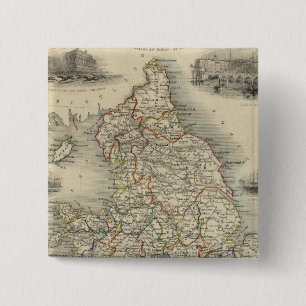 England und Wales Button
