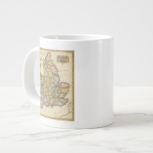 England und Wales Jumbo-Tasse