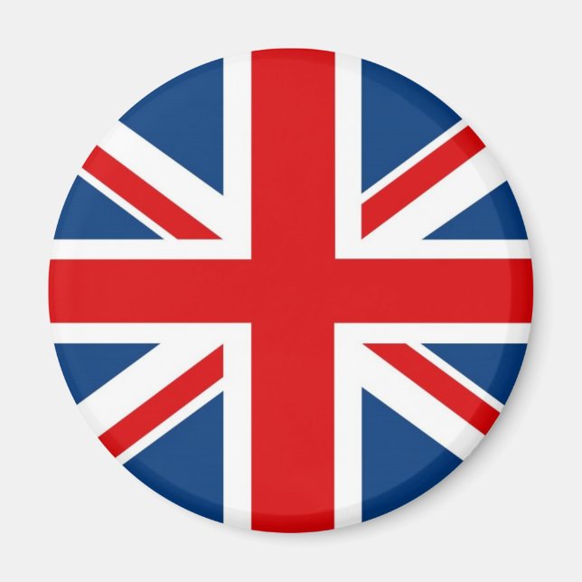 England Union Jack / British Flag Kühlschrankmagne Magnet (Vorne)