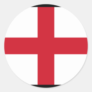 England, Vereinigtes Königreich Runder Aufkleber