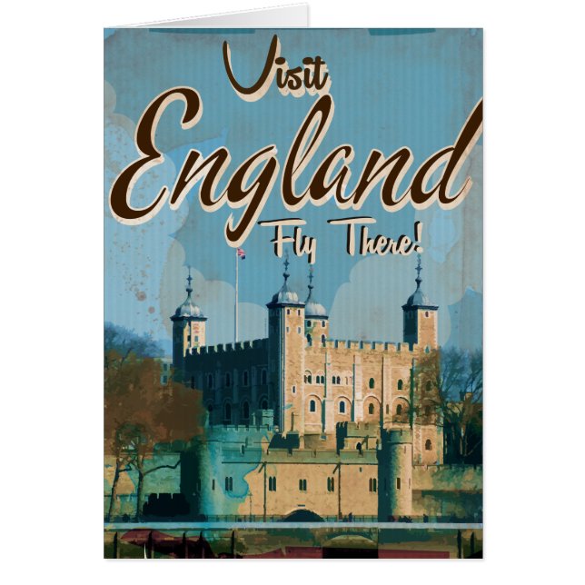 England Vintage Reiseplakat (Vorne)
