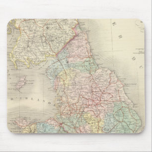 England, Wales 3 Mousepad