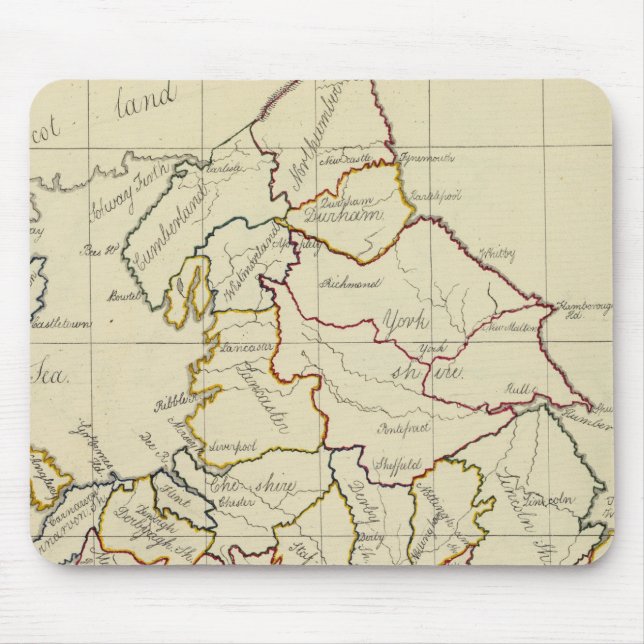 England, Wales 4 Mousepad (Vorne)