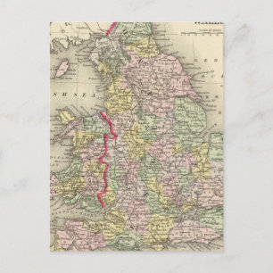 England, Wales 4 Postkarte