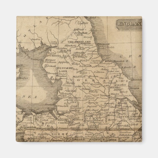 England, Wales 5 Magnet (Vorne)