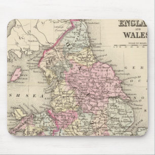 England, Wales 5 Mousepad