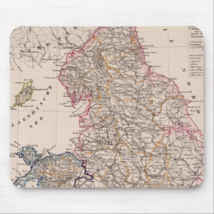 England, Wales Mousepad