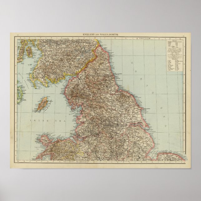 England, Wales N Poster (Vorne)