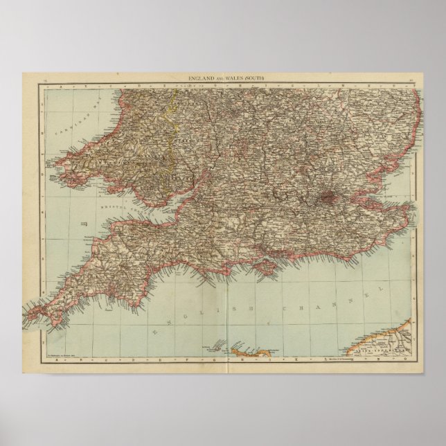 England, Wales S Poster (Vorne)