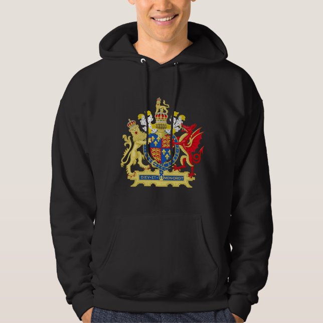 England-Wappen Hoodie (Vorderseite)