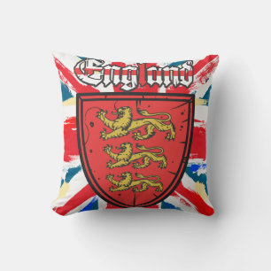 England-Wappen Kissen
