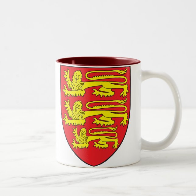 England-Wappen Tasse (Rechts)