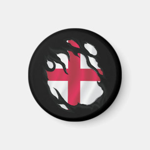 England Zerrissene Flagge Magnet
