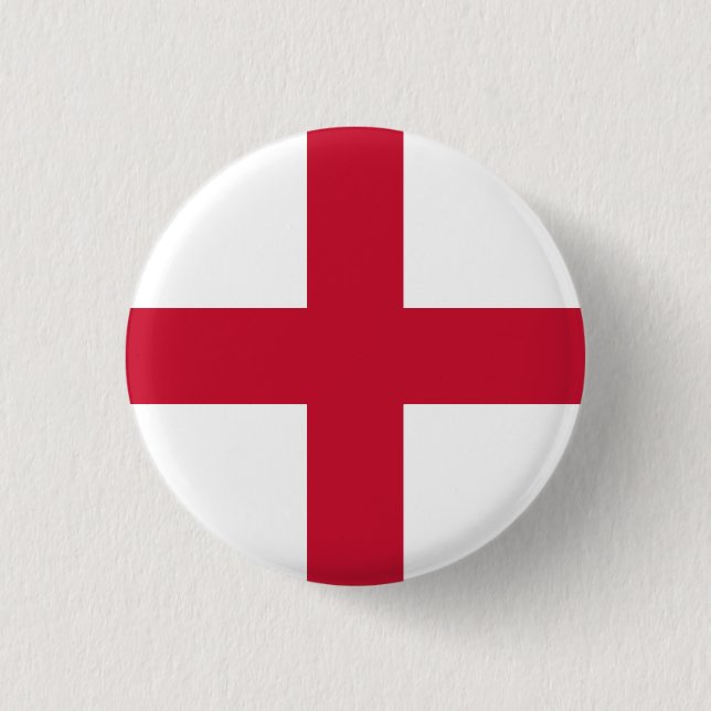 Englandflagge Button (Vorderseite)