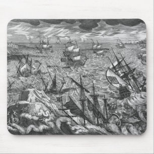 Englands großer Sturm Mousepad