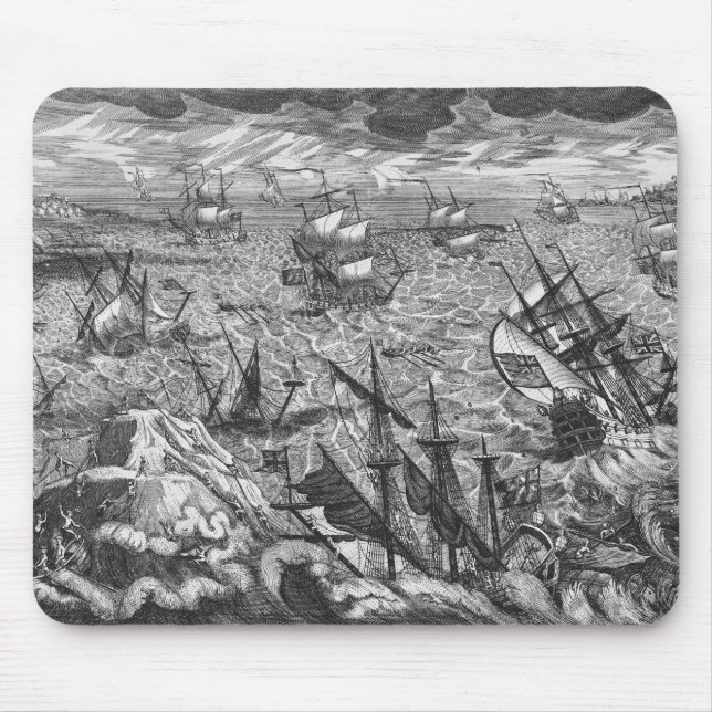Englands großer Sturm Mousepad (Vorne)