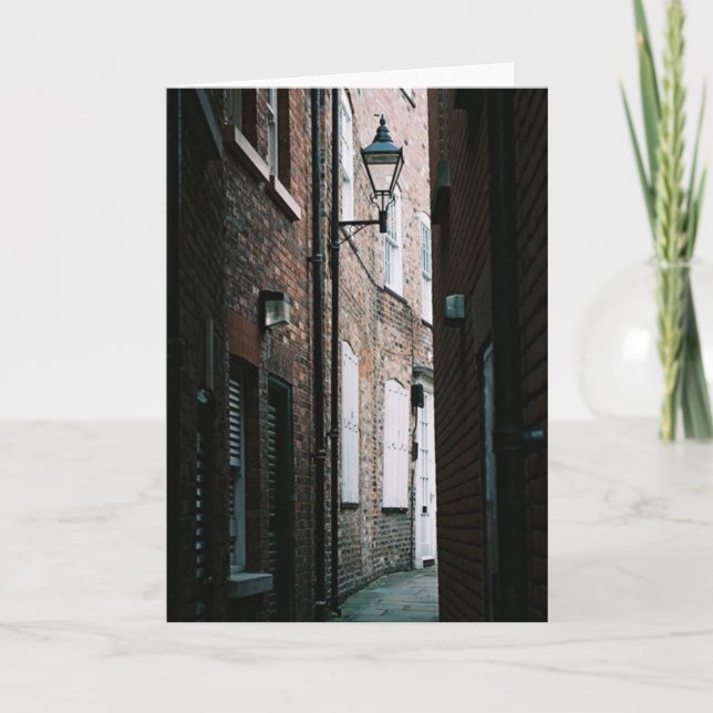 Englands winzige Straßen Karte (Vorderseite)