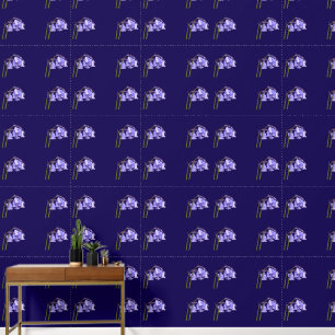 Englisch Bluebell Blume Wallpaper Tapete