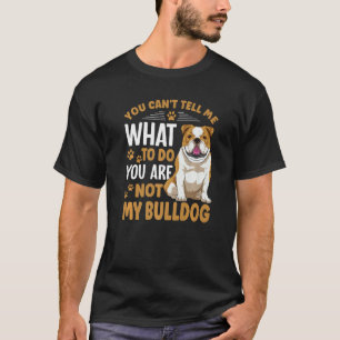 Englisch Bulldog dog Bekleidung für Männer und Fra T-Shirt