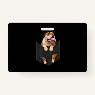 Englisch Bulldog in your Pocket Hunde Liebhaber Ausweis