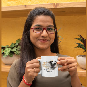 Englisch Bulldog Pet Tasse, Cup Kaffeetasse