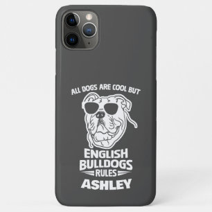Englisch Bulldog regiert lustig Alle Hunde sind ka Case-Mate iPhone Hülle