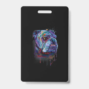 Englisch Bulldogge Geschenk für eine Englisch Bull Ausweis