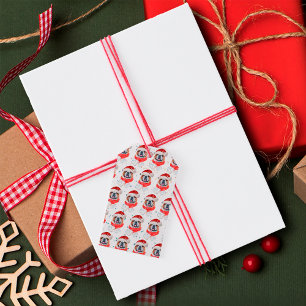 Englisch Bulldogge Hunderasse Weihnachten Geschenkanhänger