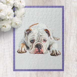 Englisch Bulldogge-Jigsaw-Puzzle