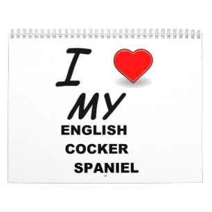 Englisch-cocker spaniel-Kalender Kalender