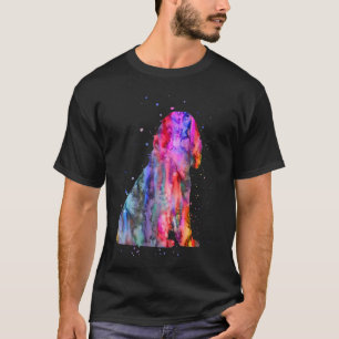 Englisch Cocker Spanisch, Aquarell Cocker Spanisch T-Shirt