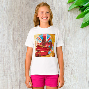 Englisch Double Decker Bus T-Shirt