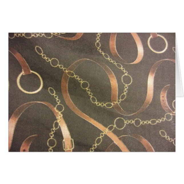 Englisch Equestrian - Brown (Vorderseite (Horizontal))