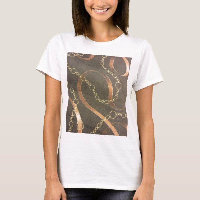 Englisch Equestrian - Brown T-Shirt (Vorderseite)