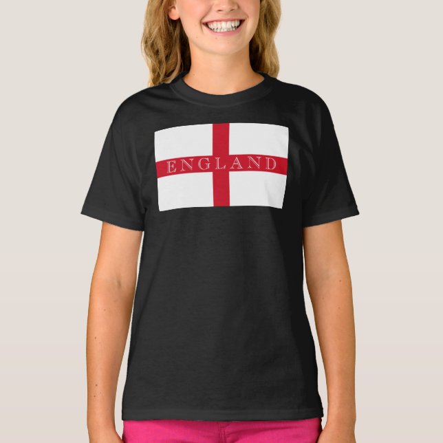 Englisch Flag England Gccn T-Shirt (Vorderseite)