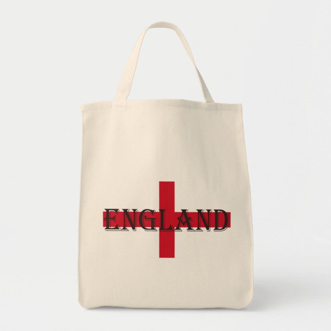 Englisch Flag England tcent Tragetasche (Vorne)