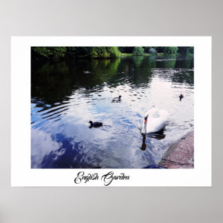 ENGLISCH GARDEN-Plakat Poster