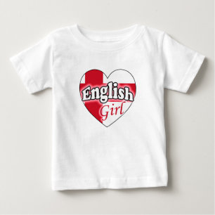 Englisch Girl Baby T-shirt