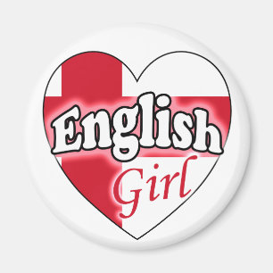 Englisch Girl Magnet