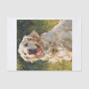 Englisch Golden Retriever12 Seidenpapier